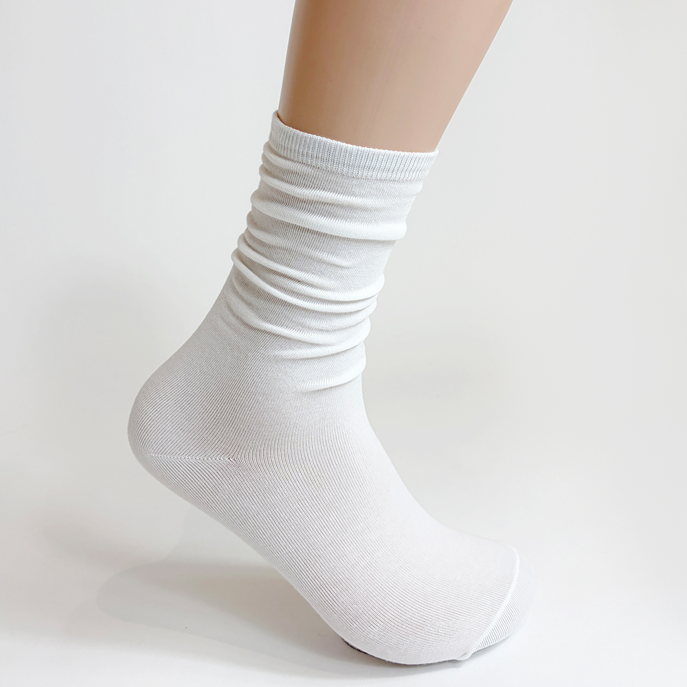 여성용 무지 장목 양말 SET