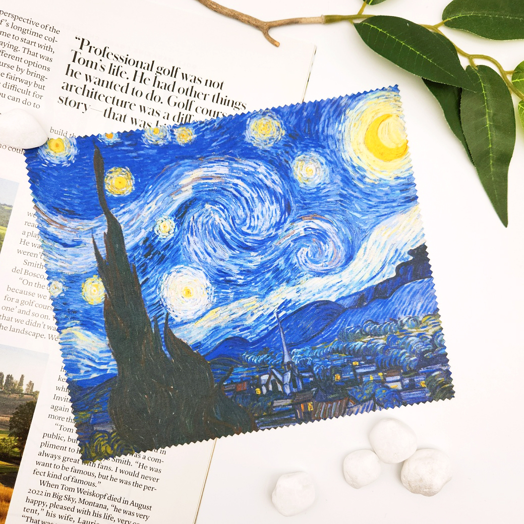 반 고흐 명화 안경닦이 SET