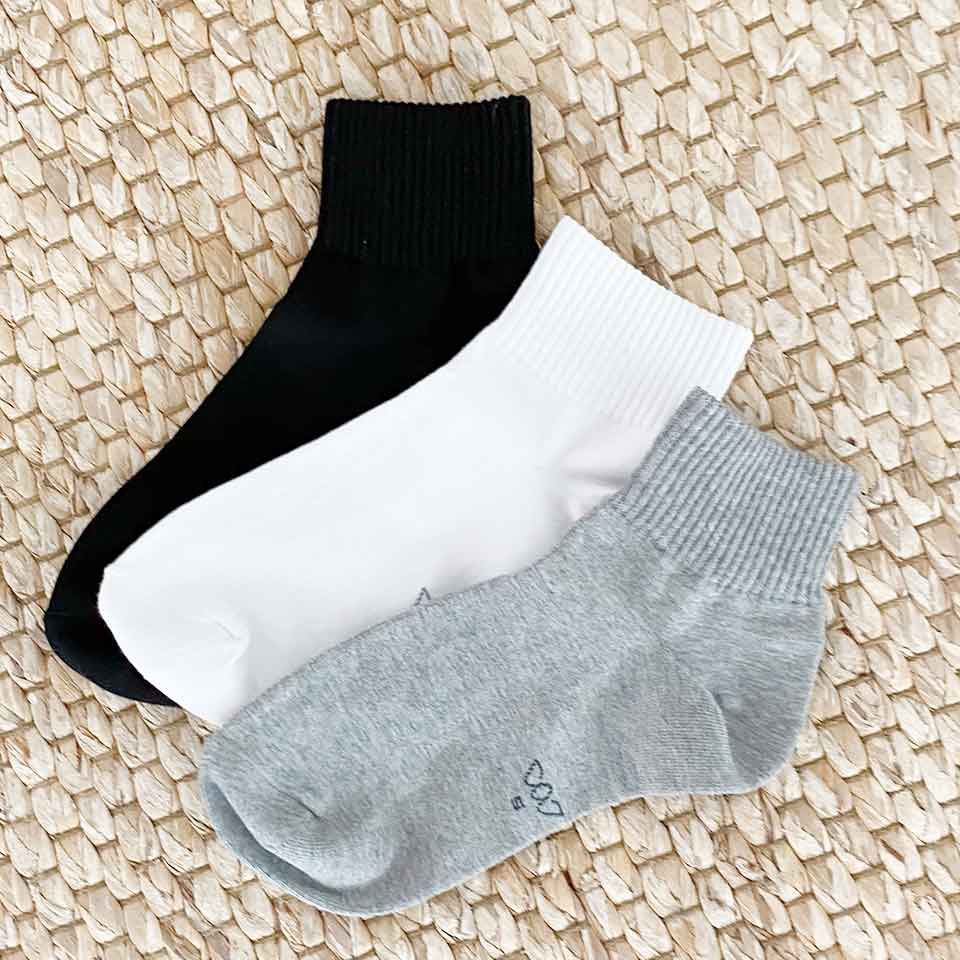 발냄새 감소 싱글 단목 양말