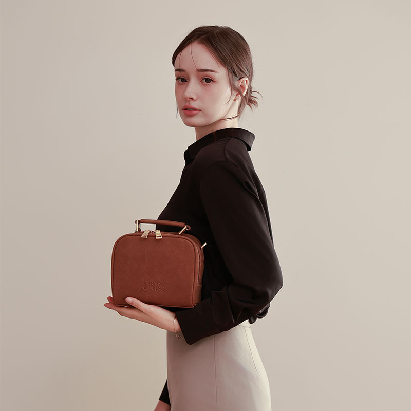 여성 미니 토트 크로스백