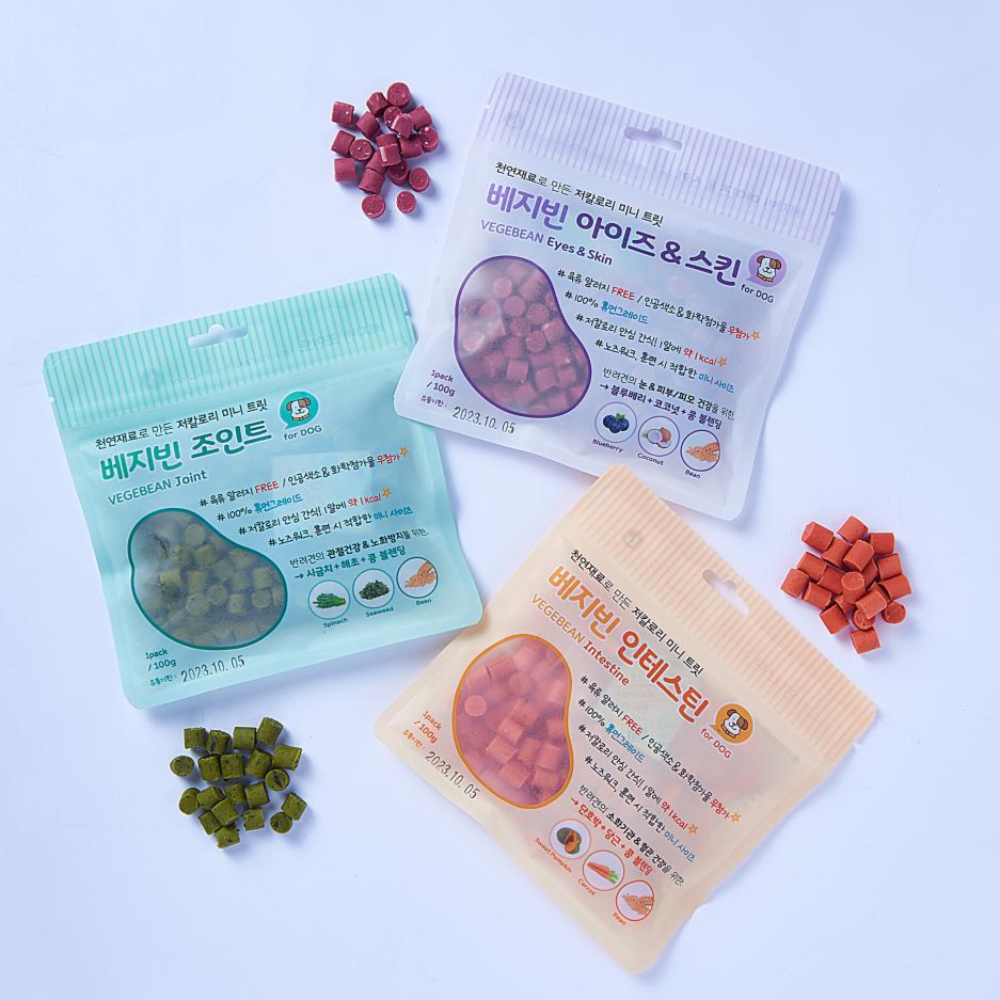 강아지 비건 간식 3종세트