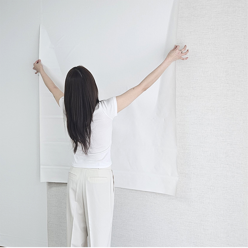 셀프도배 붙이는 실크벽지 SET