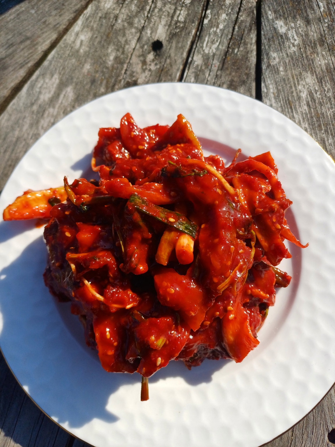 국내산 홍어무침 300g